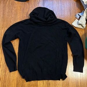 Pretty Black Cashmere Sweater Size Large